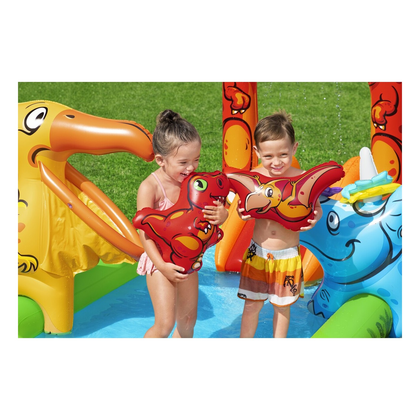 Plac Zabaw Swiat Dinozaurów 241x140x137cm BESTWAY