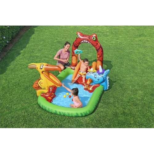 Plac Zabaw Swiat Dinozaurów 241x140x137cm BESTWAY