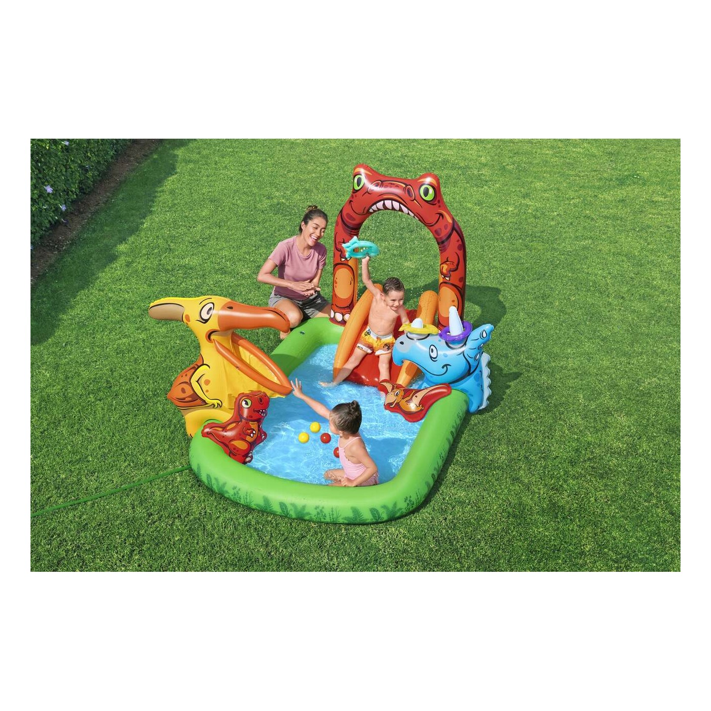 Plac Zabaw Swiat Dinozaurów 241x140x137cm BESTWAY
