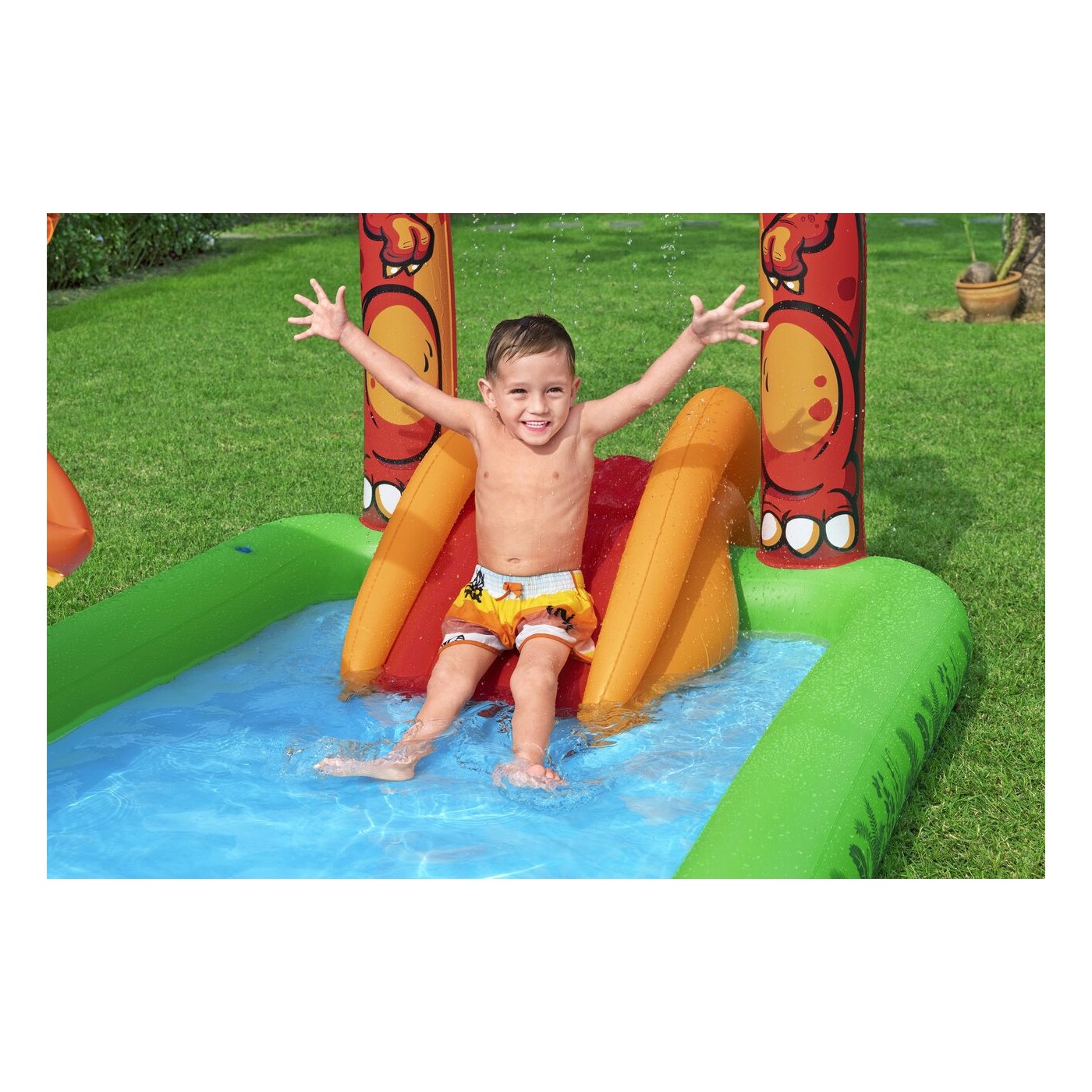 Plac Zabaw Swiat Dinozaurów 241x140x137cm BESTWAY