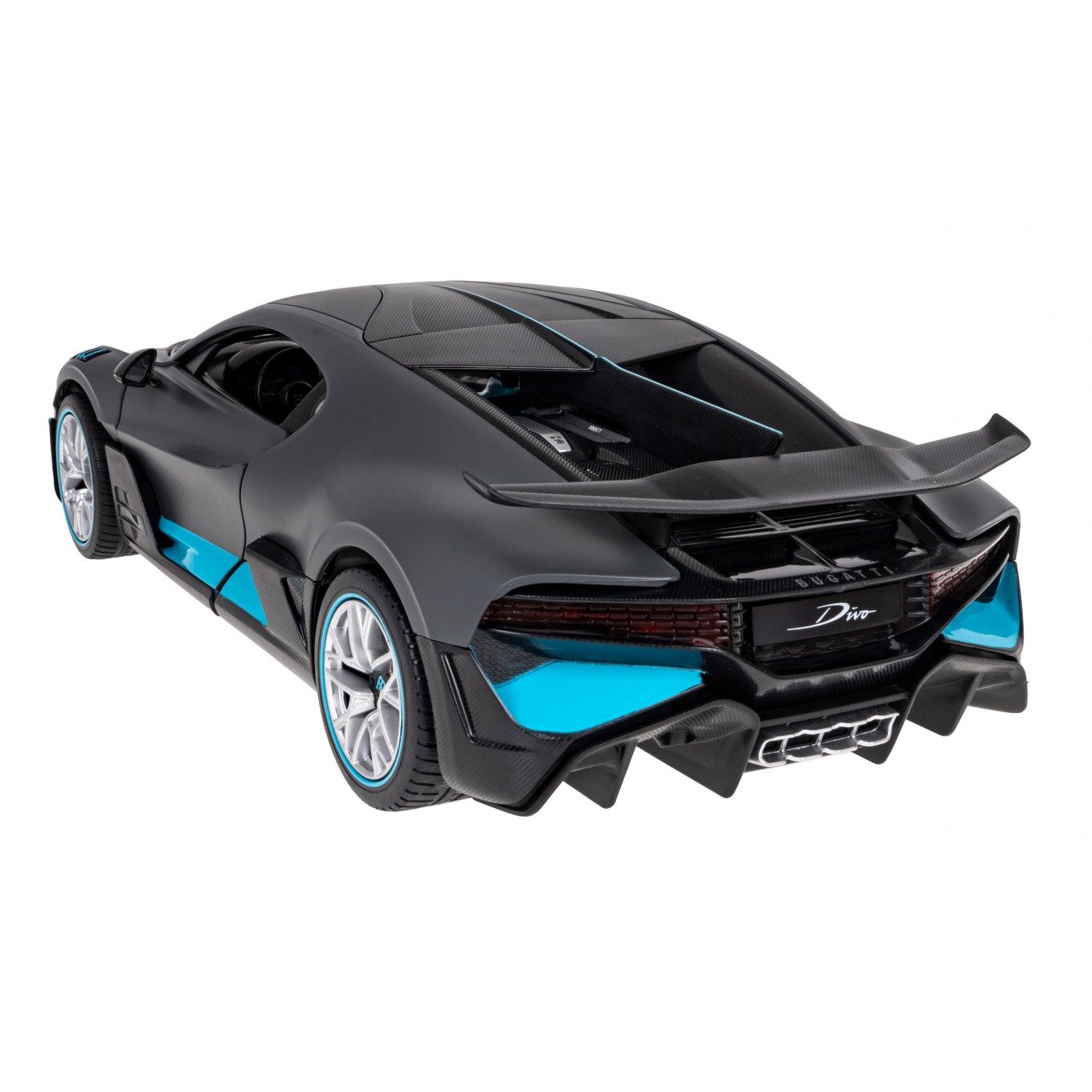 Bugatti Divo stříbrný RASTAR model 1:14 Dálkové ovládání auta + Dálkové ovládání