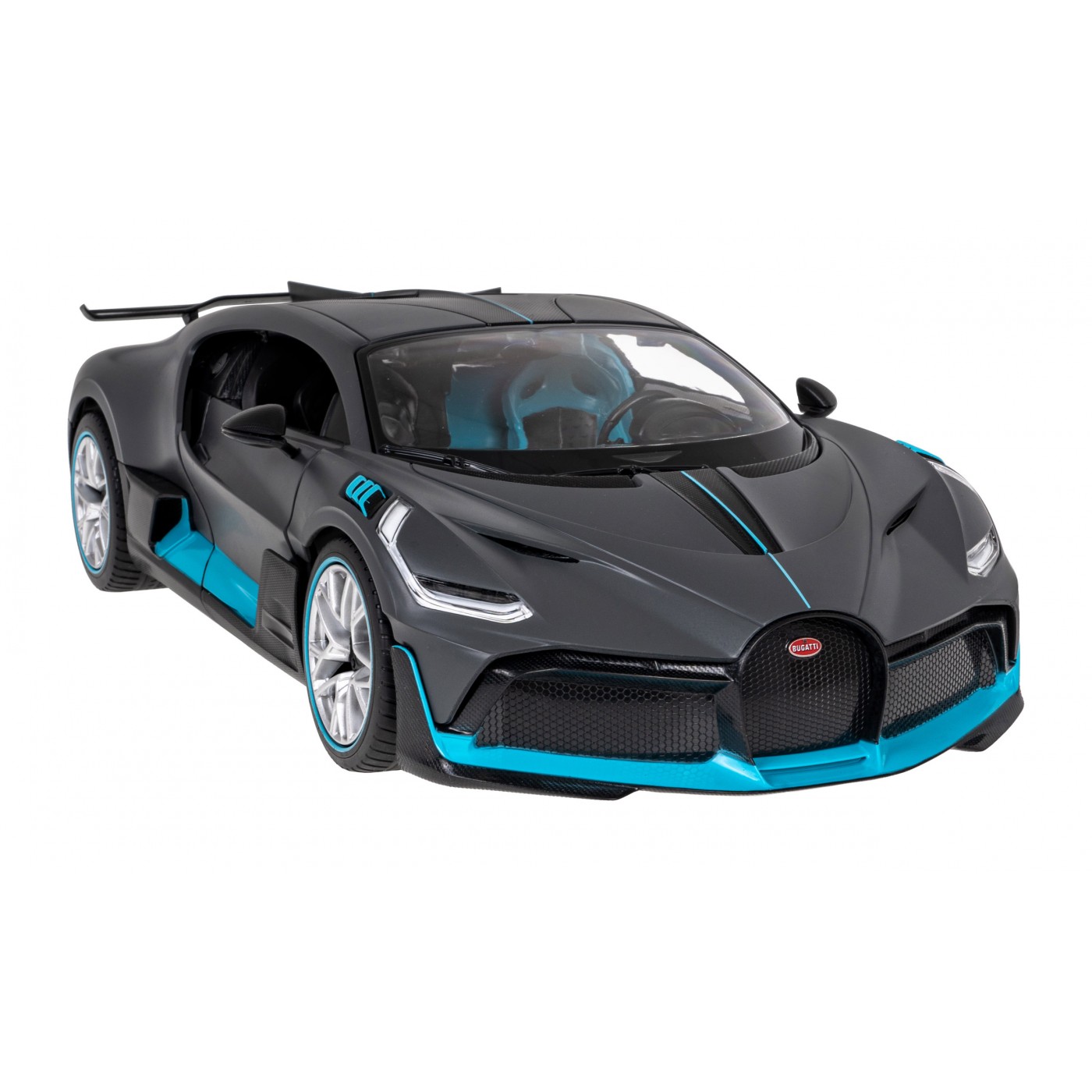 Bugatti Divo stříbrný RASTAR model 1:14 Dálkové ovládání auta + Dálkové ovládání