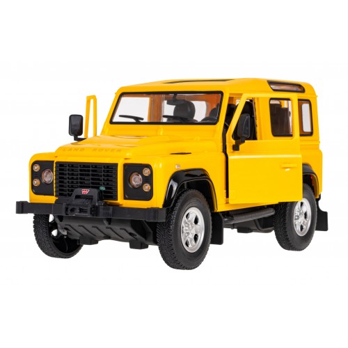 Autíčko R/C Land Rover Defender 1:14 RASTAR žluté