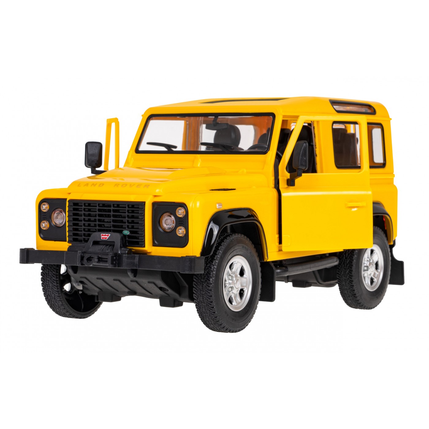 Autíčko R/C Land Rover Defender 1:14 RASTAR žluté