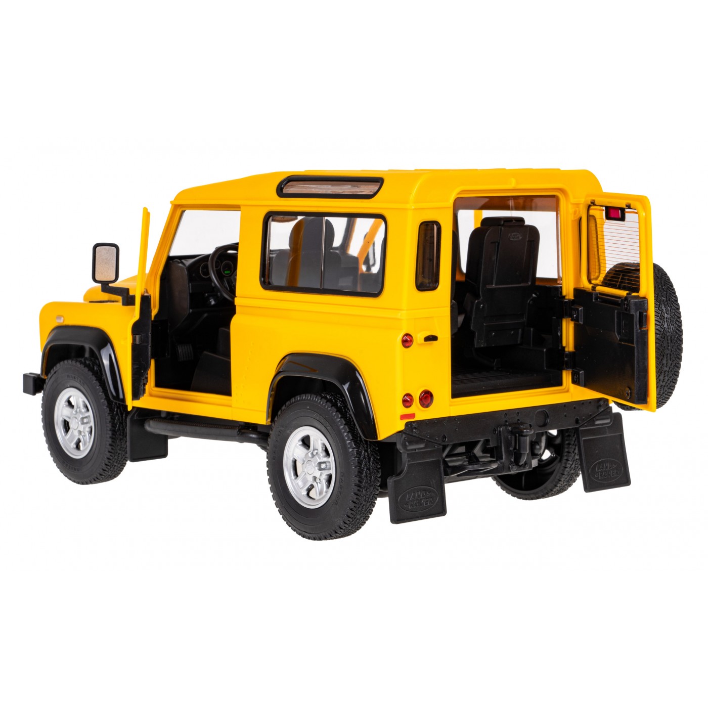 Autíčko R/C Land Rover Defender 1:14 RASTAR žluté