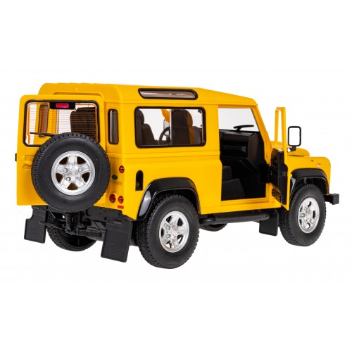 Autíčko R/C Land Rover Defender 1:14 RASTAR žluté