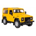 Autíčko R/C Land Rover Defender 1:14 RASTAR žluté