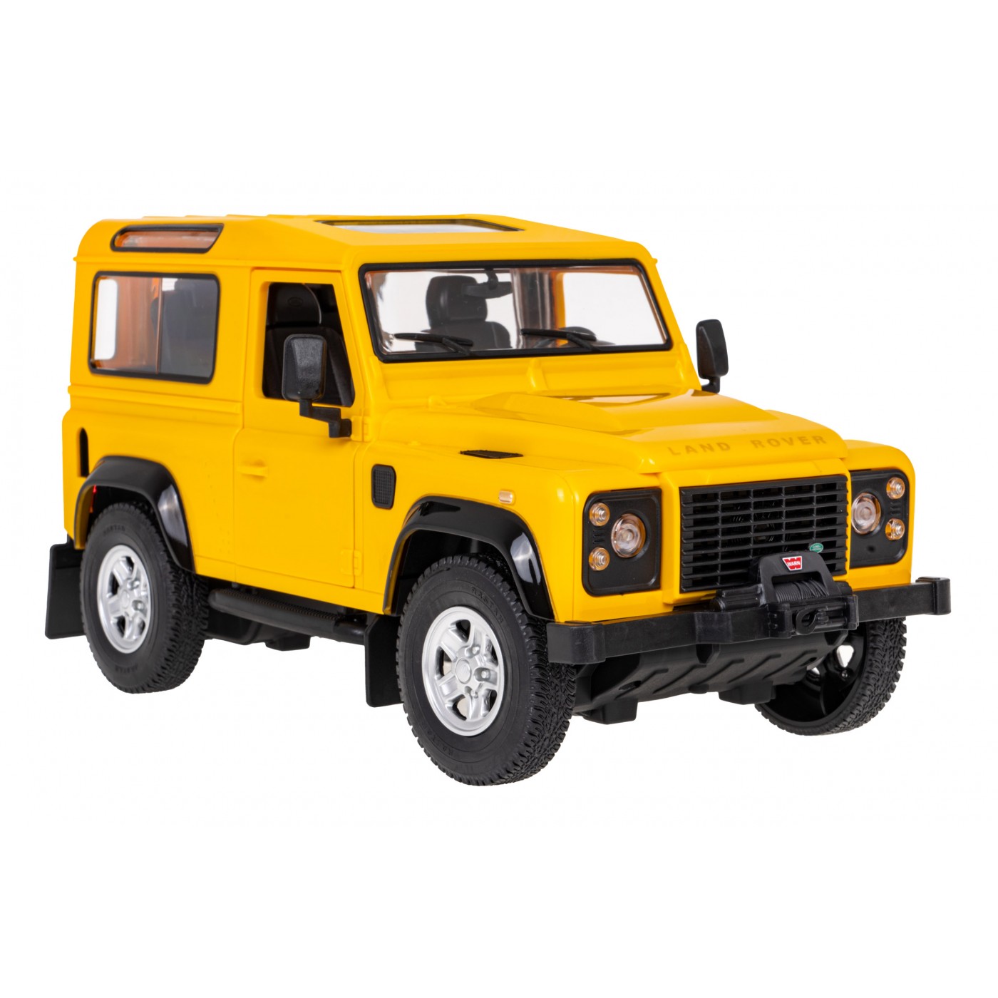 Autíčko R/C Land Rover Defender 1:14 RASTAR žluté