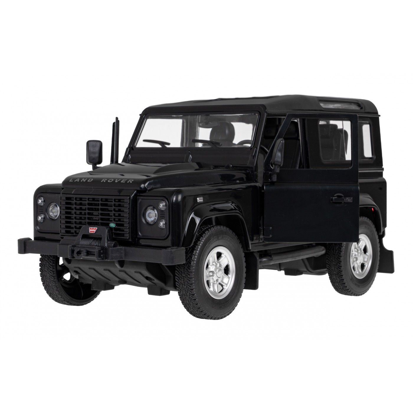 Autíčko R/C Land Rover Defender 1:14 RASTAR černé