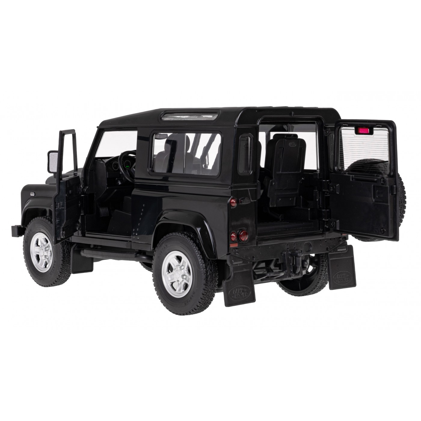 Autíčko R/C Land Rover Defender 1:14 RASTAR černé