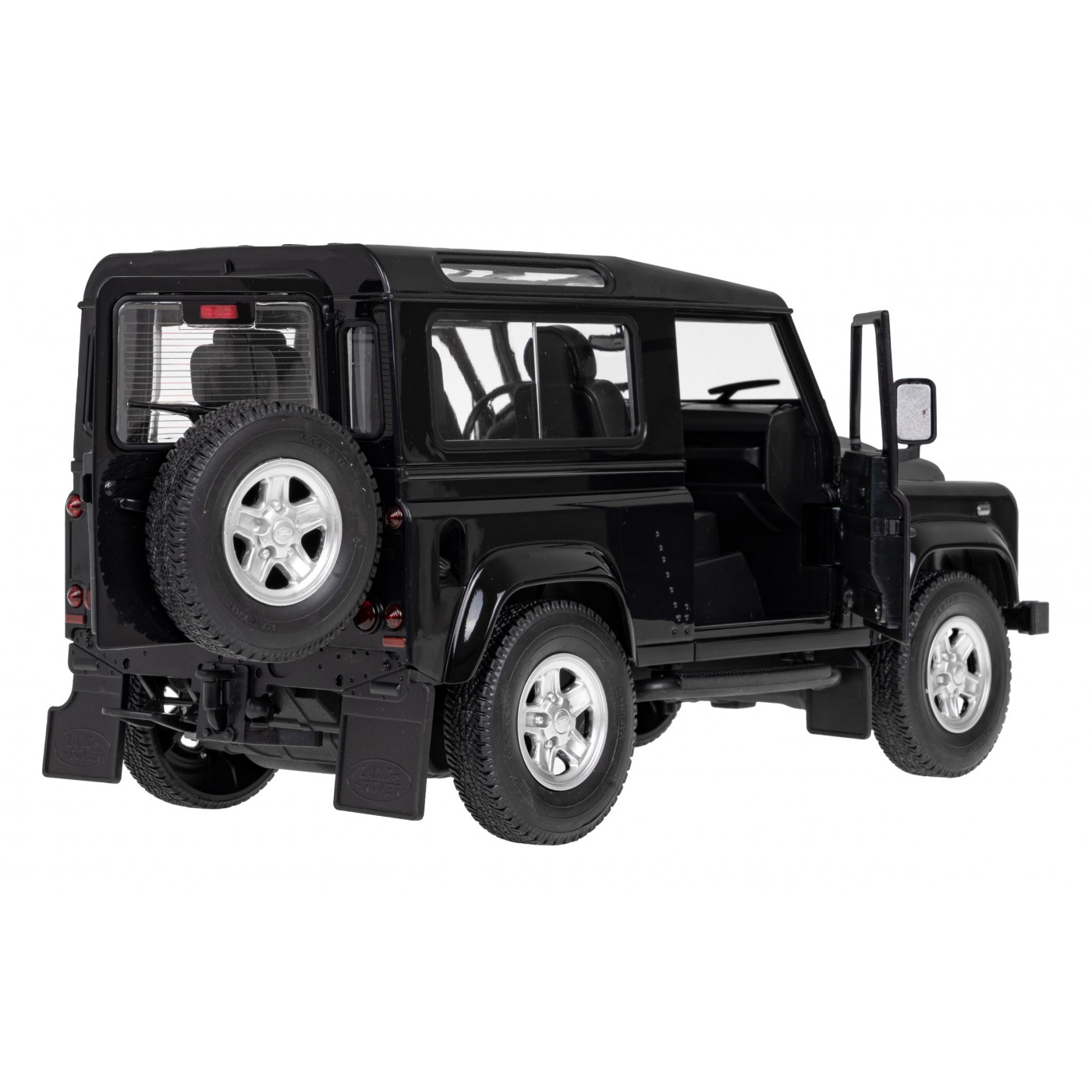 Autíčko R/C Land Rover Defender 1:14 RASTAR černé