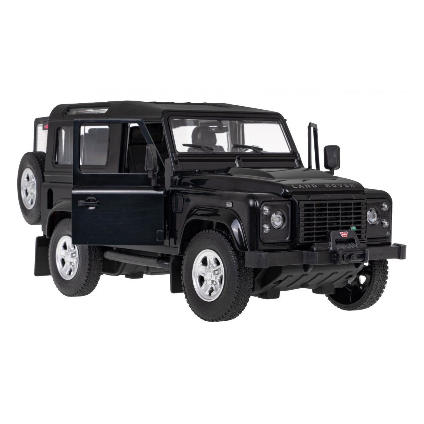 Autíčko R/C Land Rover Defender 1:14 RASTAR černé