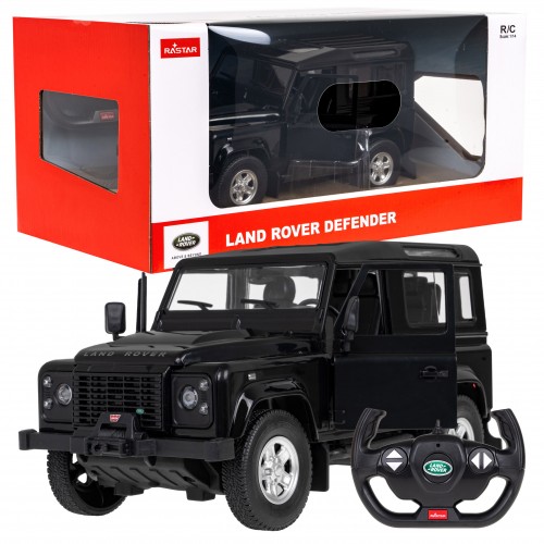 Autíčko R/C Land Rover Defender 1:14 RASTAR černé