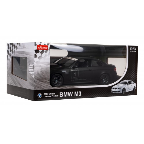 Autíčko R/C BMW M3 1:14 RASTAR černé