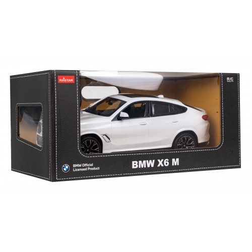 Autíčko  R/C BMW X6 M 1:14 RASTAR bílé