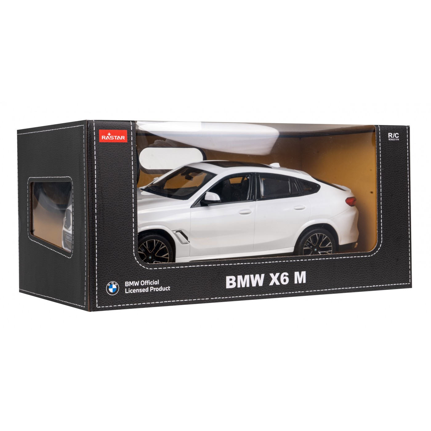 Autíčko  R/C BMW X6 M 1:14 RASTAR bílé