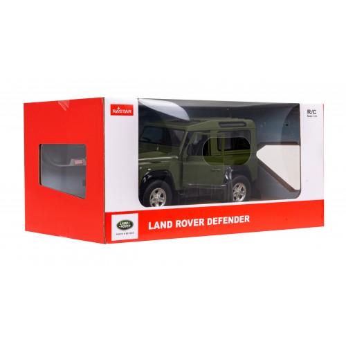Autíčko R/C Land Rover Defender 1:14 RASTAR zelené