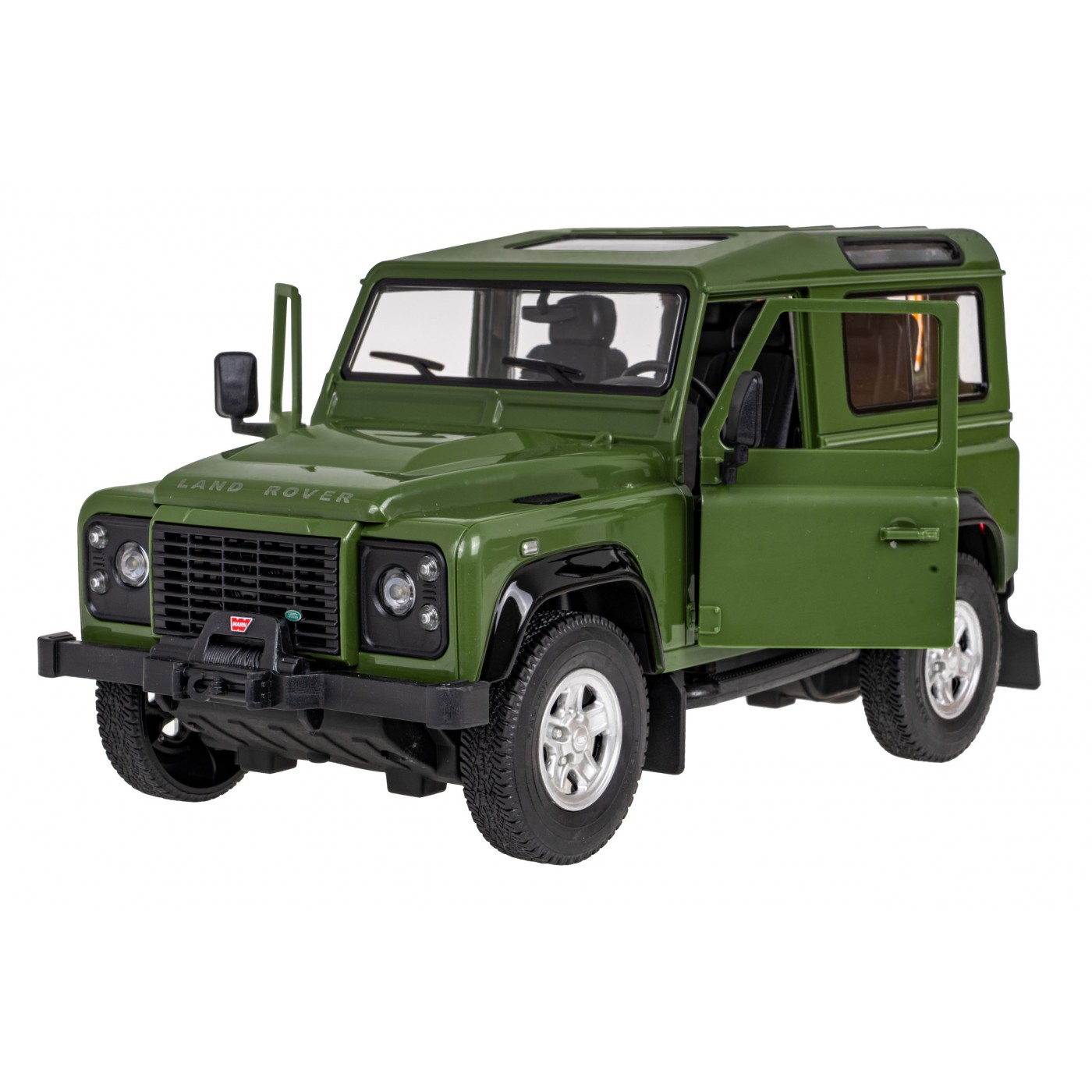 Autíčko R/C Land Rover Defender 1:14 RASTAR zelené