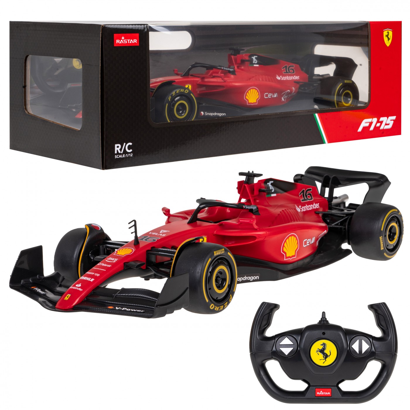 Autíčko  R/C Ferrari F1 75 1:12 RASTAR