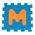Senzorická rohož Puzzle Různé tvary Abeceda