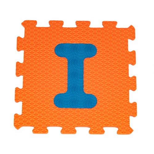Senzorická rohož Puzzle Různé tvary Abeceda