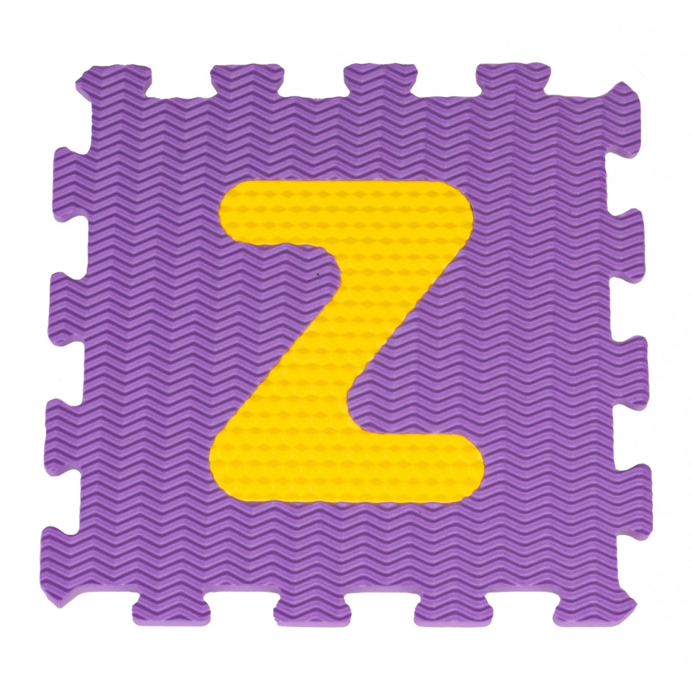 Senzorická rohož Puzzle Různé tvary Abeceda
