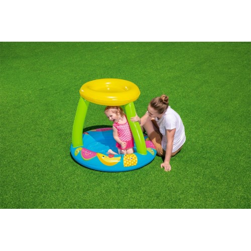 Brouzdaliště se stříškou 94 cm x 89 cm x 79 cm BESTWAY