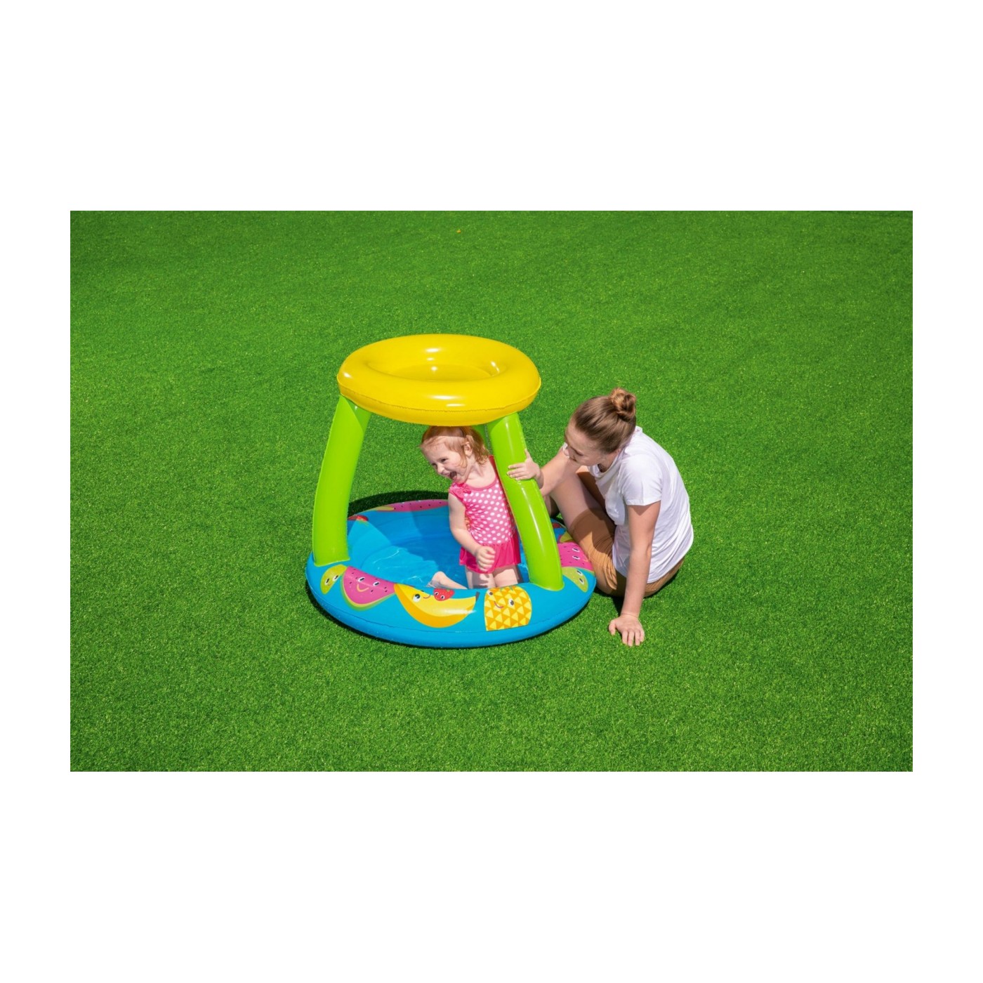Brouzdaliště se stříškou 94 cm x 89 cm x 79 cm BESTWAY