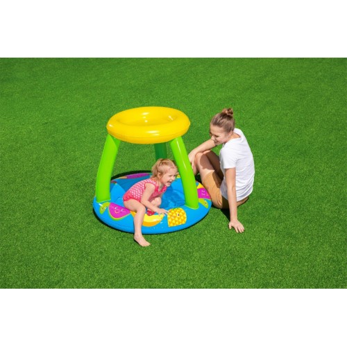 Brouzdaliště se stříškou 94 cm x 89 cm x 79 cm BESTWAY