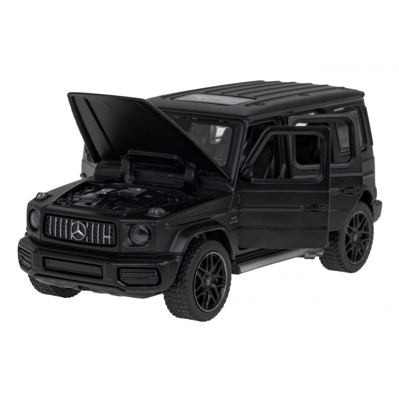 Kovové autíčko Mercedes Benz AMG G63 1:32 RASTAR černé