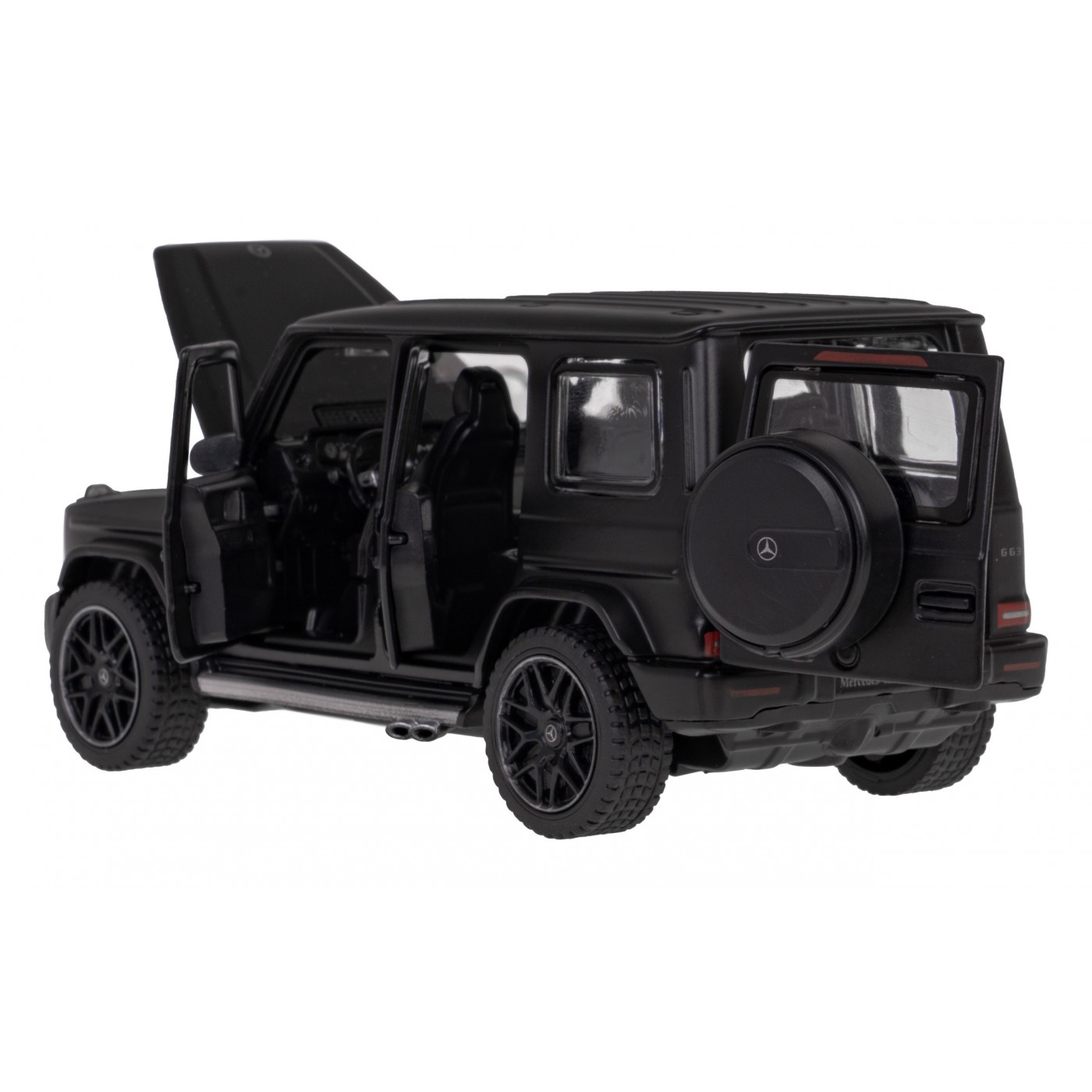 Kovové autíčko Mercedes Benz AMG G63 1:32 RASTAR černé