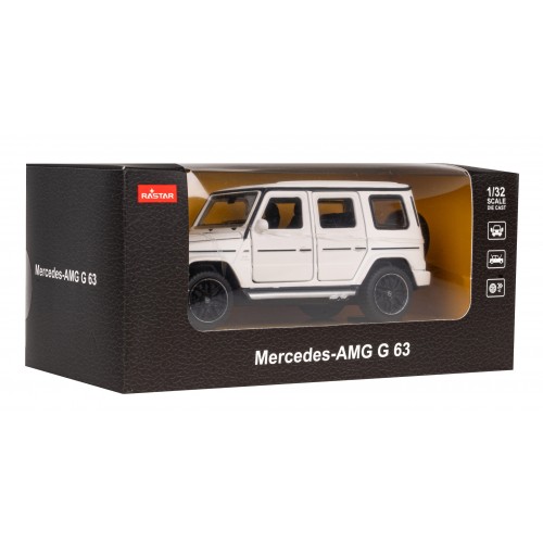 Kovové autíčko Mercedes Benz AMG G63 1:32 RASTAR Bílé