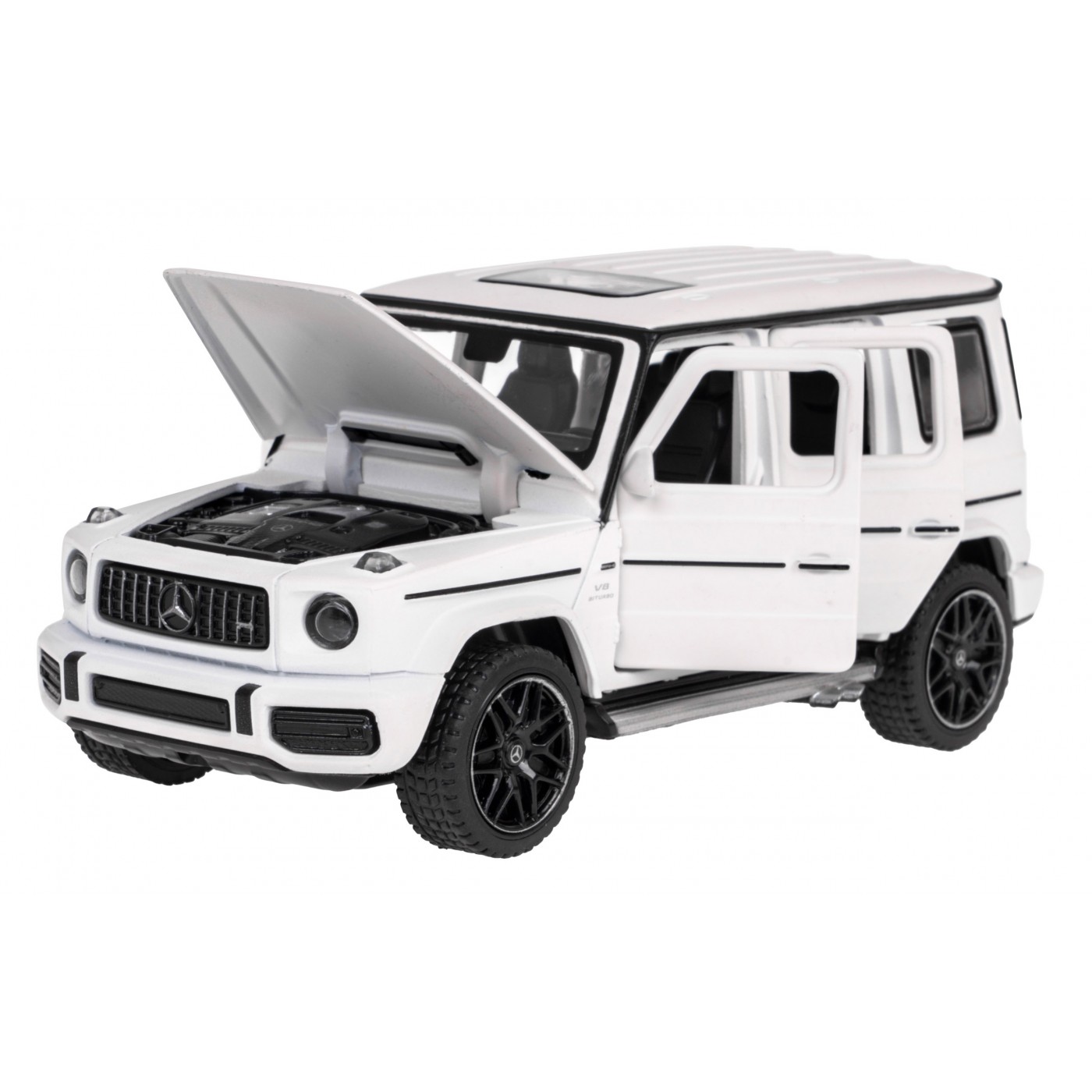 Kovové autíčko Mercedes Benz AMG G63 1:32 RASTAR Bílé