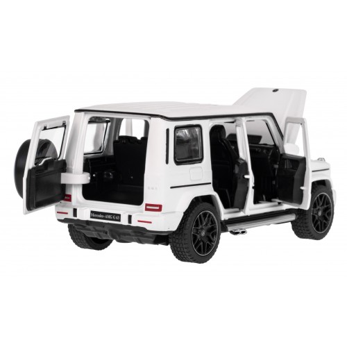 Kovové autíčko Mercedes Benz AMG G63 1:32 RASTAR Bílé