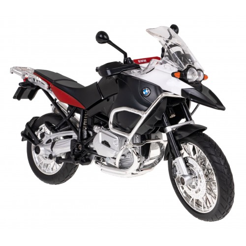 Kovový motocykl BMW R1200GS 1:9 RASTAR bílý