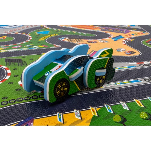 Rally Track Puzzle Mat