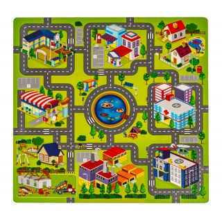 Podložka puzzle město