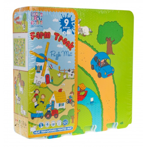 Podložka puzzle život na vesnici