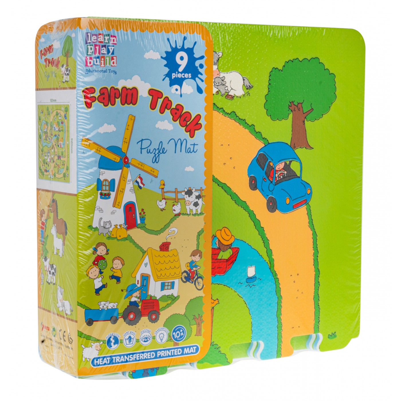 Podložka puzzle život na vesnici