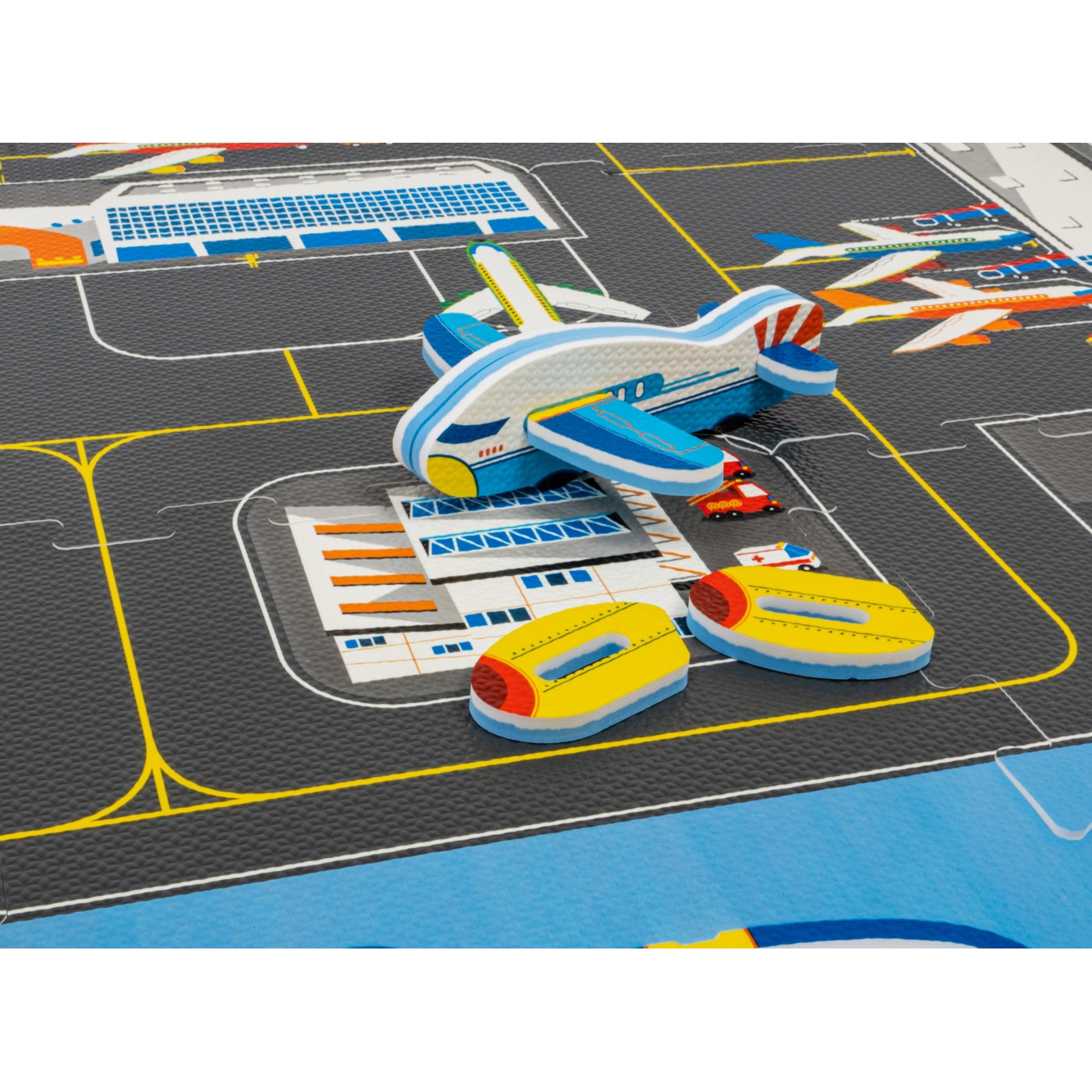 Podložka puzzle letiště