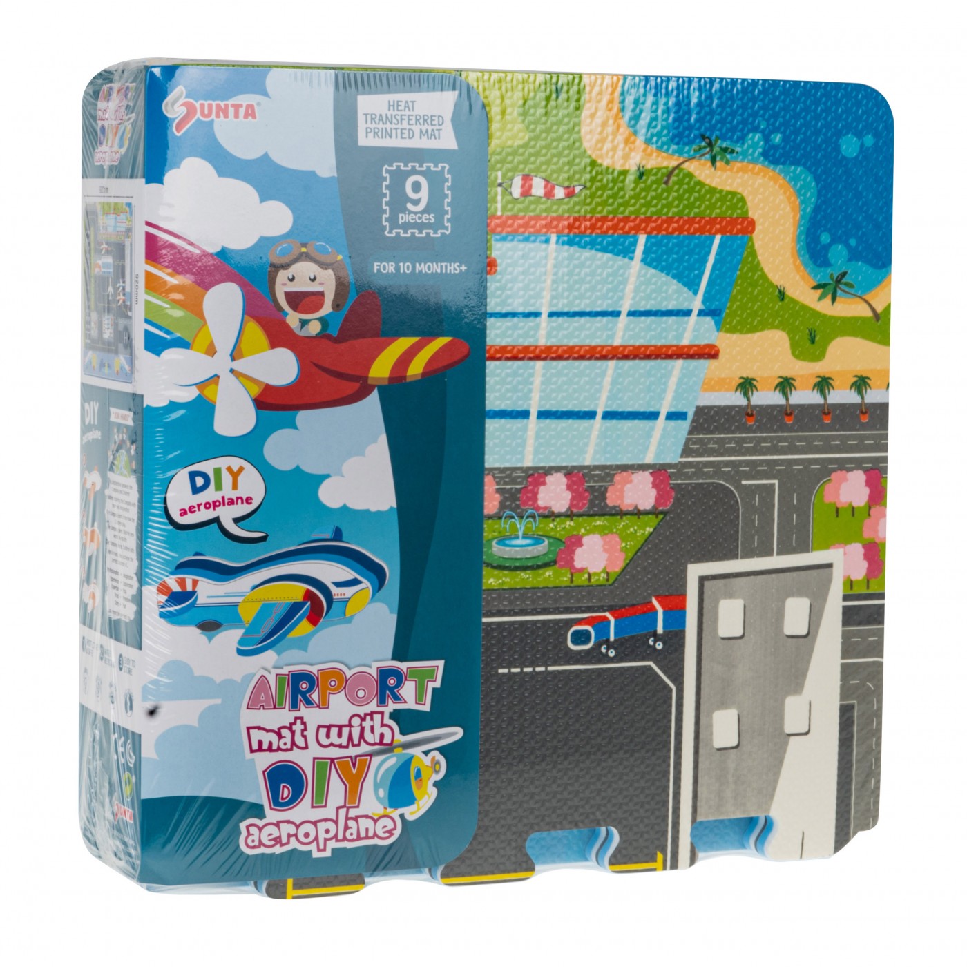 Podložka puzzle letiště