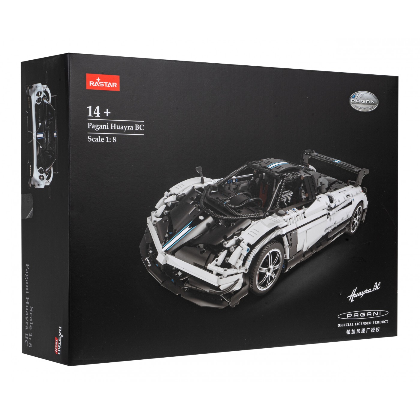 Autíčko bloky Pagani Huayra 1:8 RASTAR