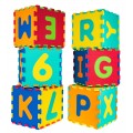 Podložka puzzle čísla a písmena