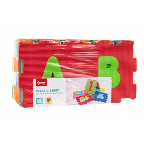 Podložka puzzle čísla a písmena