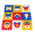 Podložka puzzle zvířátka