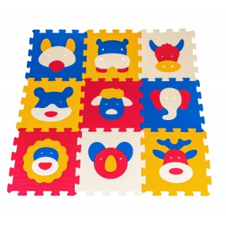 Podložka puzzle zvířátka