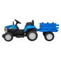 Tahač s přívěsem New Holland T7 modrý