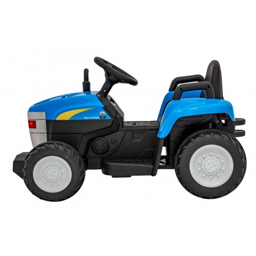 Tahač s přívěsem New Holland T7 modrý