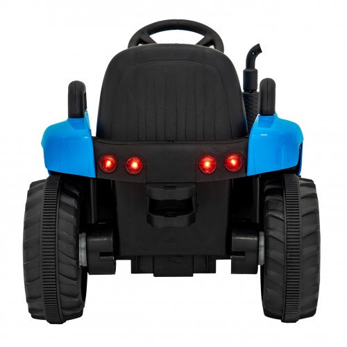 Tahač s přívěsem New Holland T7 modrý