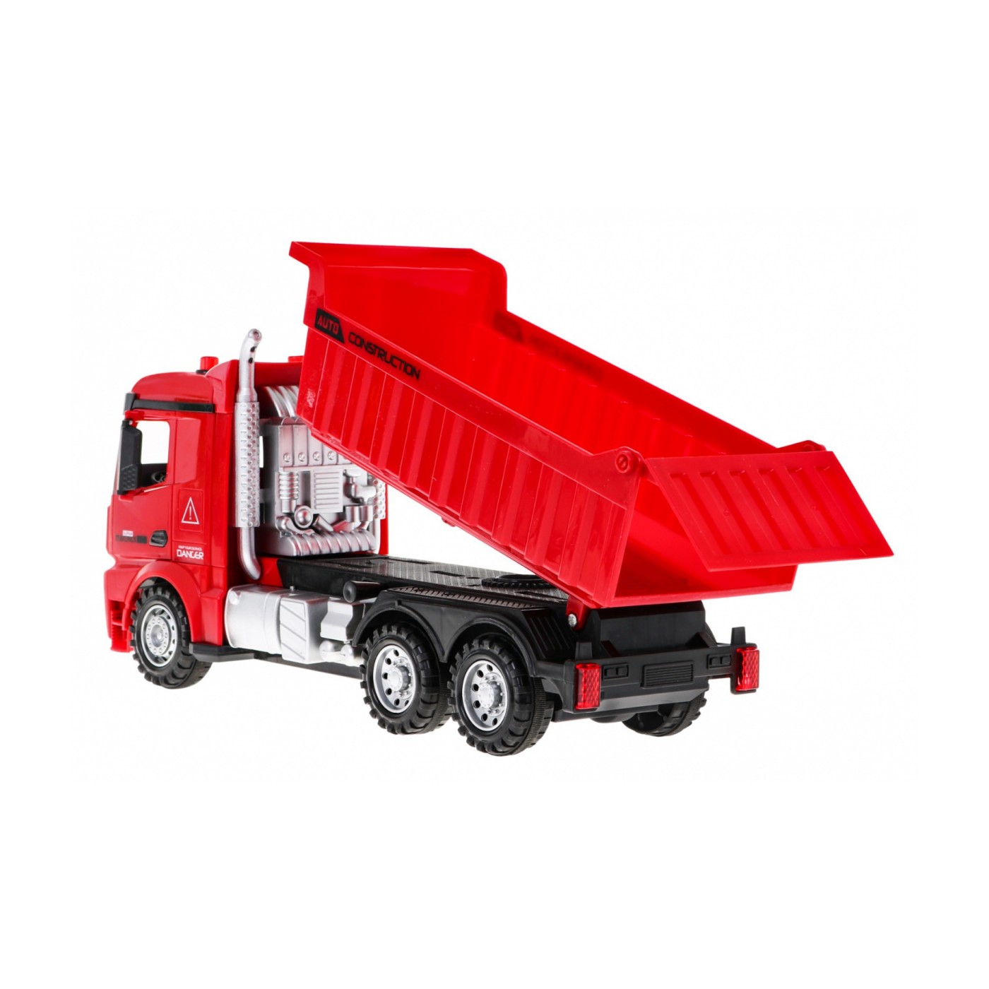 Interaktivní 3v1 Dětské staveniště 4+ jeřáb Míchačka betonu Truck Sklápěč Dálkové ovládání